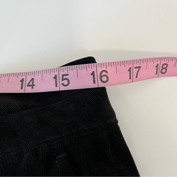 Coldwater Creek Black Faux Suede Trouser Fit Pants NWOT - Picture 12 of 16